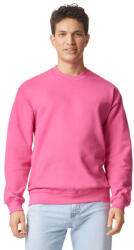 Gildan GISF000 kevertszálú unisex pulóver - pink lemonade szín (gisf000ple-xl)