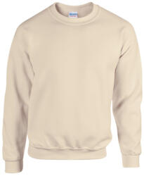Gildan GI18000 kereknyakú unisex pulóver - sand szín (gi18000sa-xl)