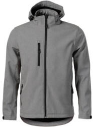 Malfini 522 Performance férfi softshell kabát sötétszürke melírozott színben (5221217)