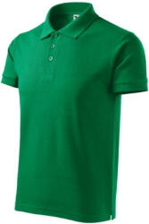 Malfini 215 Cotton Heavy férfi galléros póló fűzöld színben (2151614)