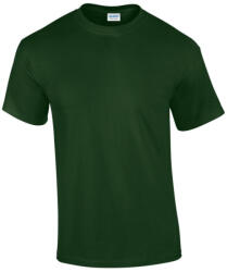 Gildan GI2000 unisex rövid ujjú felnőtt póló - forest green szín (gi2000fo-l)