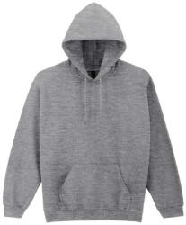 Gildan GI18500 unisex kapucnis pulóver - graphite heather szín (gi18500gph-l)