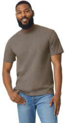 Gildan GI65000 unisex rövid ujjú póló - brown savana szín (gi65000brs-s)
