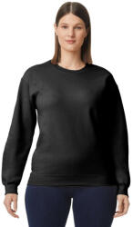 Gildan GISF000 kevertszálú unisex pulóver - black szín (gisf000bl-4xl)