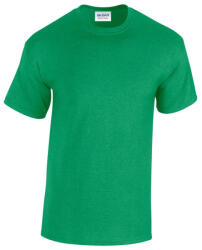 Gildan GI5000 unisex kereknyakú rövid ujjú póló - antique irish green szín (gi5000aig-l)