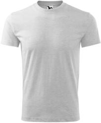 Malfini 110 Heavy unisex póló világosszürke melírozott színben (1100317)