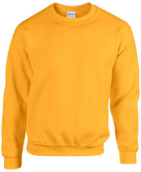 Gildan GI18000 kereknyakú unisex pulóver - gold szín (gi18000go-s)