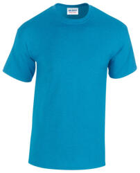 Gildan GI5000 unisex kereknyakú rövid ujjú póló - antique sapphire szín (gi5000ans-3xl)