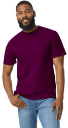 Gildan GI65000 unisex rövid ujjú póló - maroon szín (gi65000ma-m)