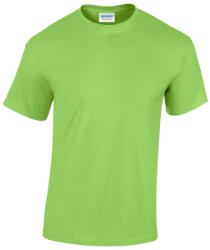 Gildan GI5000 unisex kereknyakú rövid ujjú póló - lime szín (gi5000li-3xl)