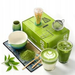  Bambusz Tea Ajándék Szett Matchy Kerámia Tál 8in1 (8581704919536)