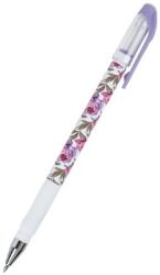 AXENT Химикалка Axent Floral White 0.5 mm Син (1601360-06-AB1049-43-A)