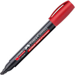 Перм. маркер Faber-Castell 54 Скосен връх Червен (1605517-07-1010120075)