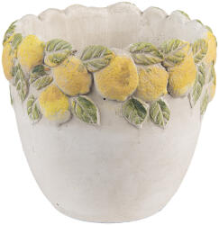 Clayre & Eef Ghiveci flori ceramica multicolora Lamai Ø 14x12 cm (6TE0571deco)