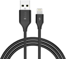  Cablu USB-A la Lightning 1 m, Negru (B-0067L)