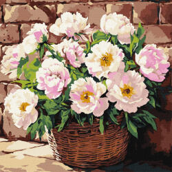 Ideyka Set pictura pe numere, cu sasiu, Aroma delicata, 40x40 cm (KHO3311)