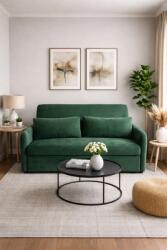  Canapea Sunny 2 Locuri Extensibila 170x90x90 cm Tapiterie Catifea Velvet Verde (cod: 25092) (C3832-5526) Canapea