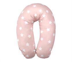 LORELLI Perna multifunctionala, bumbac ranforce, 190 cm, Stars Pale Blush (2081006 3502)