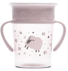 LORELLI Cana de antrenament cu manere, All Around Cup, 360 grade, anti-varsare, 275 ml, Mellow Rose (1023052 0005)
