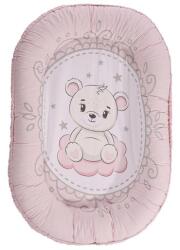 LORELLI Baby Nest, 92 x 58 cm, bumbac ranforce, Little Bear Pink (2003025 5902)