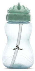 LORELLI Biberon sport, cu pai moale si flexibil, capac de protectie rotativ, 275 ml, Green Blue (1020033 0004)