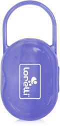 LORELLI Suport transparent cu maner pentru 2 suzete sau tetine, Violet (1022047 0003)