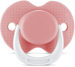 LORELLI Suzeta cu capac, silicon moale, 0 luni+, Shell Pink (1022057 0006)