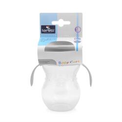 LORELLI Cana de tranzitie anti-varsare, sistem de baut din orice pozitie 360 grade, 12 luni+, Grey (1023054 0003)