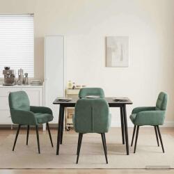 vidaXL Scaune de dining 4 pcs Catifea Verde Marii 59 x 59, 5 x 90 cm GartenMobel Dekor (3428246)