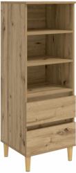 vidaXL Bufet Stejar Artizanal 40 x 36 x 110 cm Lemn prelucrat GartenMobel Dekor (8009866) Comoda
