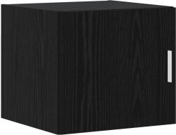 vidaXL Dulap de perete Stejar Negru 45 x 42, 5 x 40 cm Lemn prelucrat GartenMobel Dekor (8010921) Comoda
