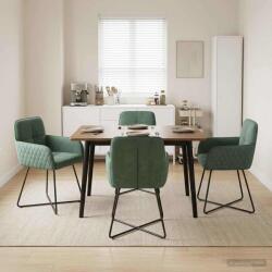vidaXL Scaune de dining 4 pcs Catifea Verde Marii 59 x 56, 5 x 86 cm GartenMobel Dekor (3428218)
