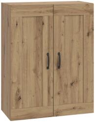 vidaXL Dulap de perete Stejar Artizanal 69, 5 x 34 x 90 cm GartenMobel Dekor (8010882) Comoda