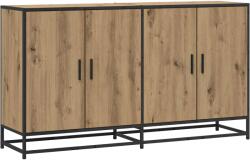 vidaXL Bufet Stejar Artizanal 134 x 35 x 76 cm Lemn prelucrat GartenMobel Dekor (3446627) Comoda