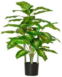 art Planta artificiala decorativa cu ghiveci, verde, 95 cm, aspect realist (AR153543)