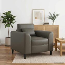 vidaXL Fotoliu Gri Piele artificiala GartenMobel Dekor (42042469)