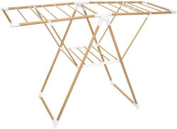 5five Simple Smart Uscator de rufe pliabil 5Five cu aripi laterale, efect lemn, maro (JJ-157389)