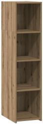 vidaXL Bufet Stejar Artizanal 30 x 41 x 124 cm Lemn prelucrat GartenMobel Dekor (8010940) Comoda