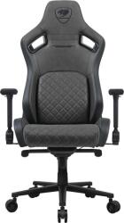 COUGAR Scaun gaming COUGAR Defensor S Jet Gray F, Max 150 kg, 5 roti, Ajustabil, Perna lombara (Gri) (CGR-DSF-GRB)