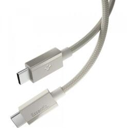 Spigen Cablu Date si Incarcare USB-C - USB-C Spigen EB6015CC, 60W, 1.5m, Gri