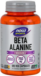 NOW Béta-alanin 750 mg (120 Kapszula)