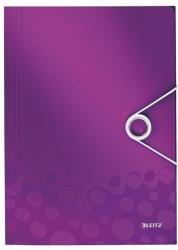 Leitz Wow mapa cu elastic A4 mov (45990062)