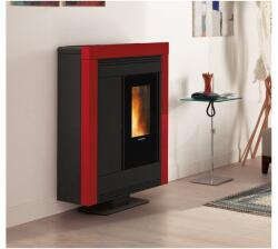 La Nordica-Extraflame Souvenir Steel3.4-10.2 kW burgundy