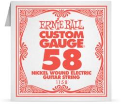 Ernie Ball 1158 tekert nikkelezett acél elektromos gitár szálhúr 058