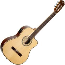 Ortega Guitars RCE145NT Pro 4/4 klasszikus gitár - Tömör lucfenyő / mahagóni, natúr