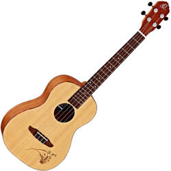 Ortega Guitars RU5-BA Baritone ukulele - Lucfenyő/Sapele, natúr