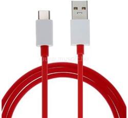 OnePlus WARP adatkábel USB - Type-C, 150cm, PIROS (D401_/_5461100012) (D401_/_5461100012)