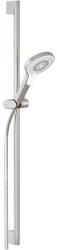 Kludi Set de duș Kludi Dive X, 3 jeturi, cu bară 60 cm, pară de duș și furtun 160 cm, brushed nickel (69630N5-00)