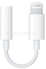 Gigapack iPhone 14 Plus / 14 Pro Max GIGAPACK Adapter kábel 3.5mm jack aljzat - lightning, MMX62ZM/A kompatibilis, FEHÉR (GP-47947) (GP-47947)