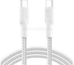 Belkin BOOSTCHARGE PRO adatkábel Type-C - Type-C, 200cm, FEHÉR (CAB025HQ2MWH) (CAB025HQ2MWH)